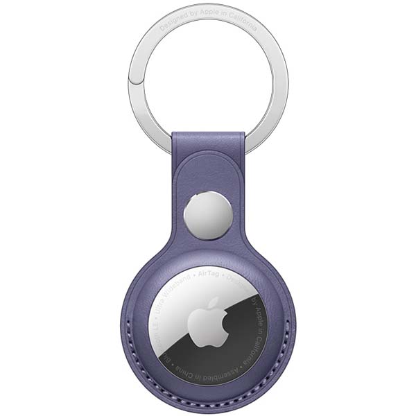 Apple AirTag Leather Key Ring Wisteria (MMFC3ZM/A)