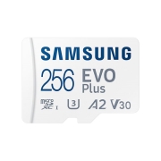 Изображение товара Карта памяти microSDXC Samsung 256Gb Class10 UHS-I U3+ SD Adapter (MB-MC256KA)