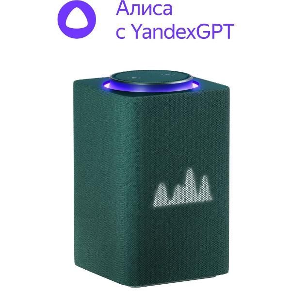 Изображение товара Восстановленная умная колонка Яндекс Станция Макс с Алисой на YaGPT, с Zigbee, зеленый (65Вт) (YNDX-00053Z), отличный
