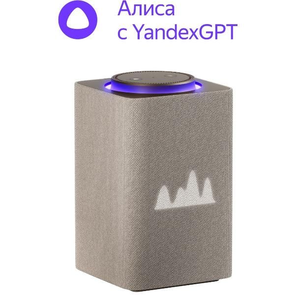 Изображение товара Восстановленная умная колонка Яндекс Станция Макс с Алисой на YaGPT, с Zigbee, бежевый (65Вт) (YNDX-00053E), хороший