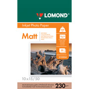 Изображение товара Фотобумага для принтера Lomond 0102034 (10x15)