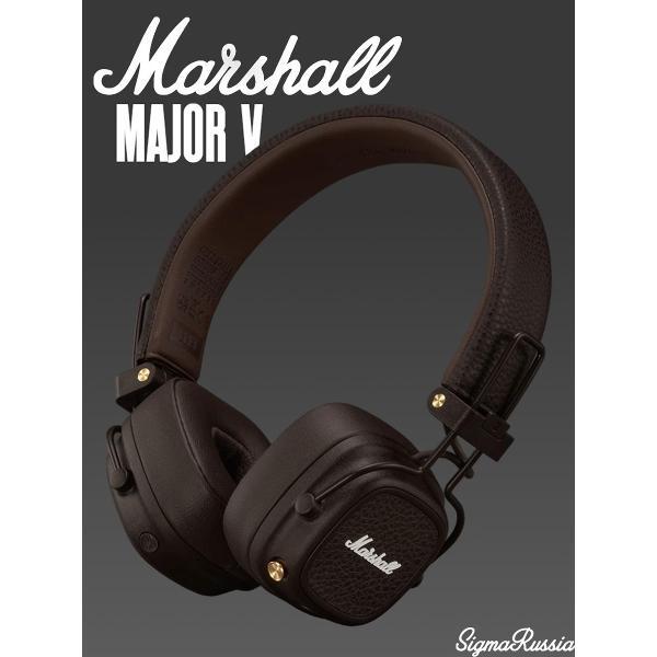 Изображение товара Наушники беспроводные Marshall Беспроводные наушники Marshall Major V, brown
