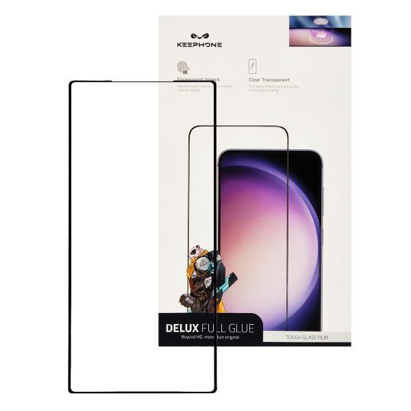 Изображение товара Защитное стекло для смартфона, телефона Keephone на Samsung Galaxy S25 EDGE прочное 9H, олеофобное высокой четкости Ultra HD, отпечаток пальца