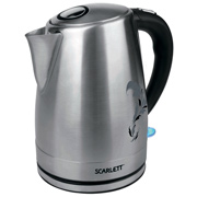 Изображение товара Электрочайник Scarlett SC-EK21S02 Steal/Blue
