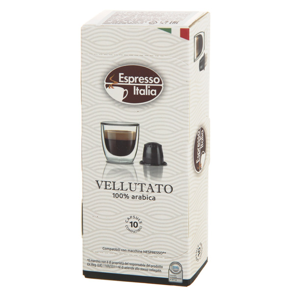 фото Кофе в капсулах espresso italia vellutato 10 шт