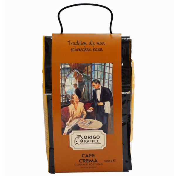 Изображение товара Кофе в зернах ORIGO Kaffee Cafe Crema Gourmetrostung 500 г