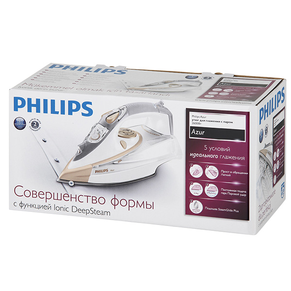 Филипс азур инструкция. Утюг Philips gc4872/60 Azur. Утюг Philips упаковка. Philips утюг паровой коробка. Утюг Филипс м видео.