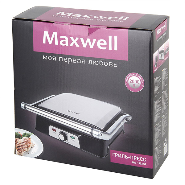 Электрогриль Maxwell MW-1960 ST