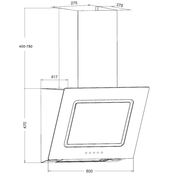 Изображение товара Вытяжка Hansa OKP6542SH