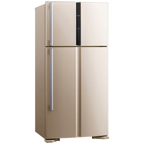 Холодильник с верхней морозильной камерой широкий Hitachi Big 2 Series R-V 542 PU3 BEG