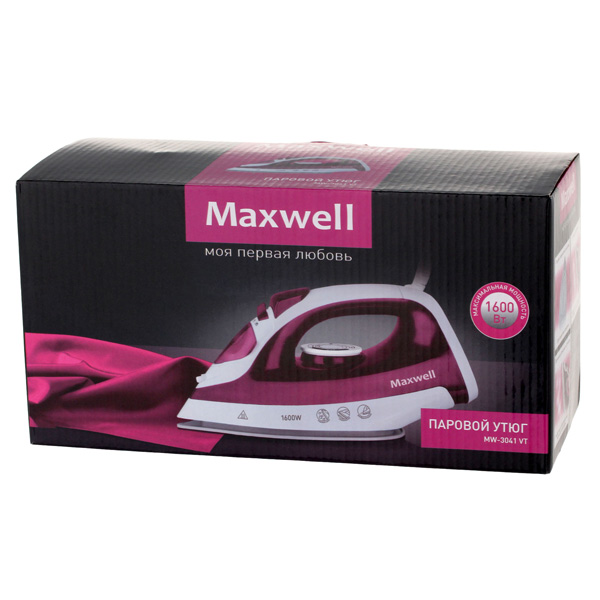 Характеристики Утюг Maxwell MW-3041 VT — в интернет …