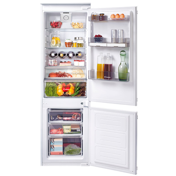 фото Встраиваемый холодильник комби candy ckbbs 172 ft