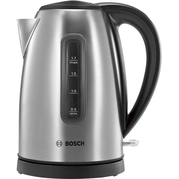 bosch brushed steel kettle