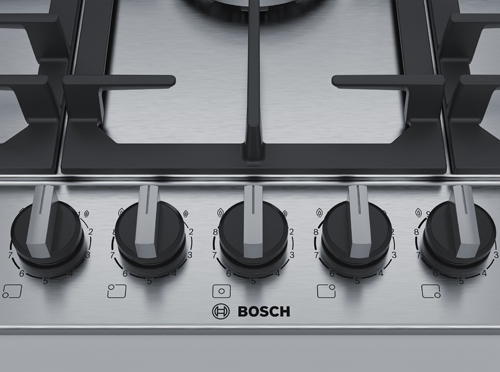 Изображение товара Встраиваемая газовая панель независимая Bosch PCQ7A5B90