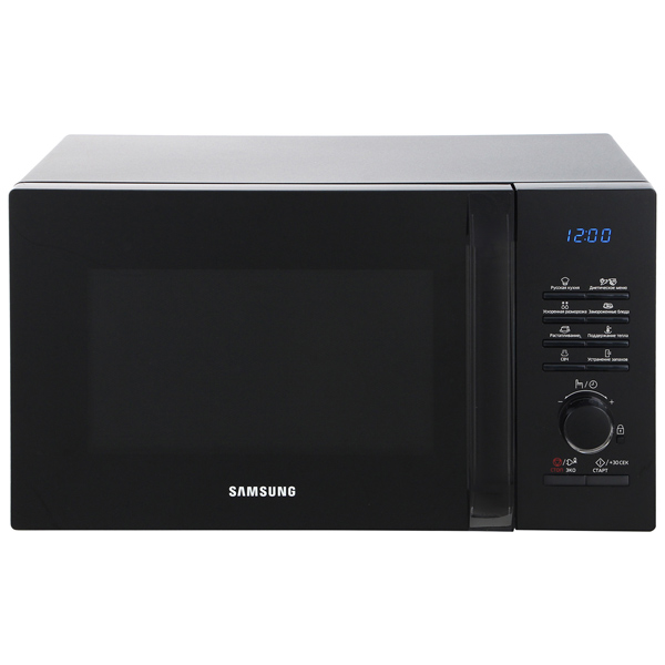 фото Микроволновая печь соло samsung ms23h3115qk