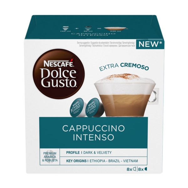 Кофе в капсулах Nescafe Dolce Gusto Cappuccino Intenso