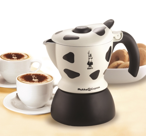Изображение товара Кофейник Bialetti Mukka Express, 2 порции, с капуч-м (0003418EXPMR)