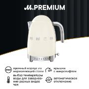 Изображение товара Электрочайник Smeg KLF04CREU бежевый