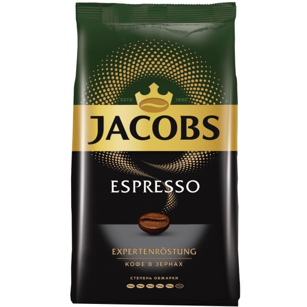 Jacobs Espresso жареный 1000г