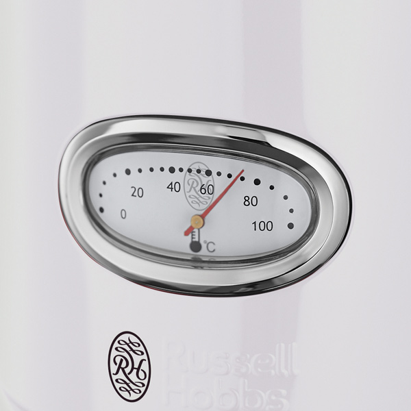 Изображение товара Электрочайник Russell Hobbs 21674-70 (Retro White Kettle)