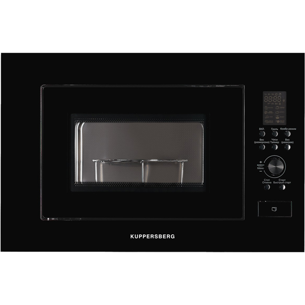 фото Встраиваемая микроволновая печь kuppersberg hmw 650 black