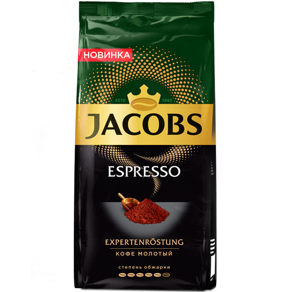 фото Кофе молотый jacobs espresso 230г