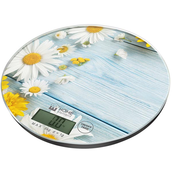 Весы кухонные Home Element HE-SC933 Летние цветы