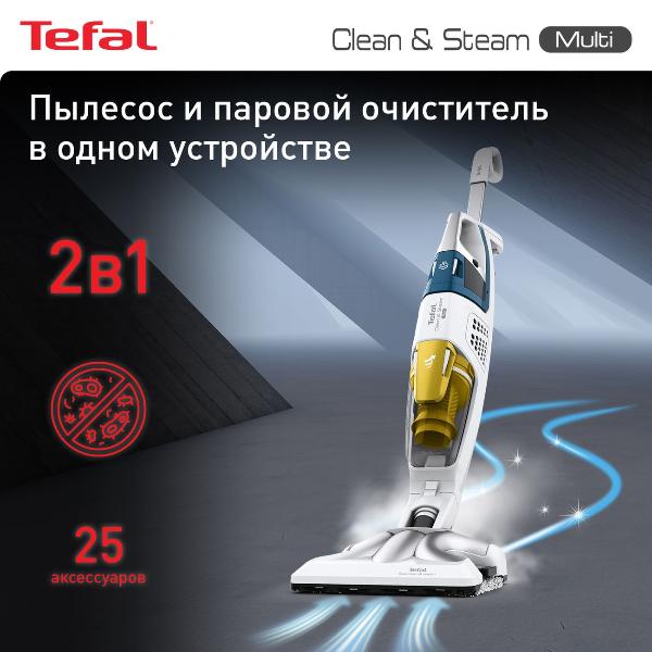 Tefal vp8561rh. Tefal clean & Steam Multi vp8561rh. Пылесос моющий Tefal clean&Steam Multi vp8561rh. Тефаль 8561 пылесос.