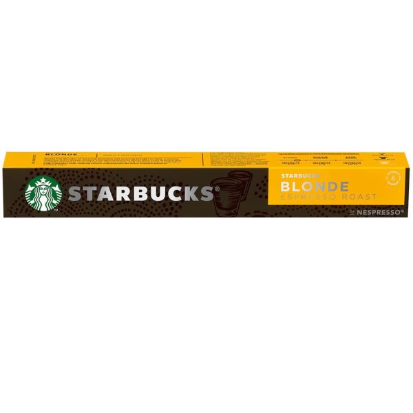 Starbucks Blonde Espresso Roast для системы Nespresso 10шт