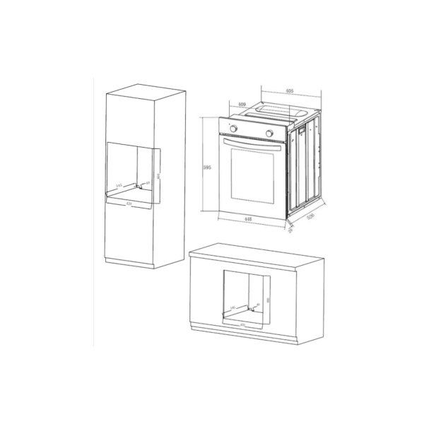 Духовой шкаф maunfeld eoem516b