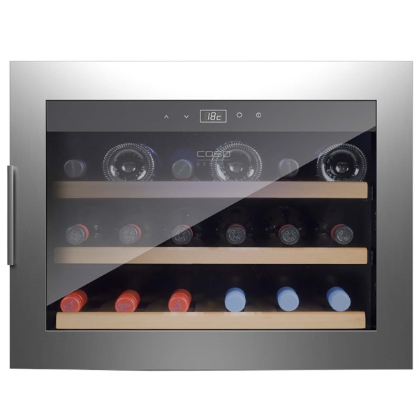 Изображение товара Винный шкаф Caso 629 WineSafe 18 EB Inox