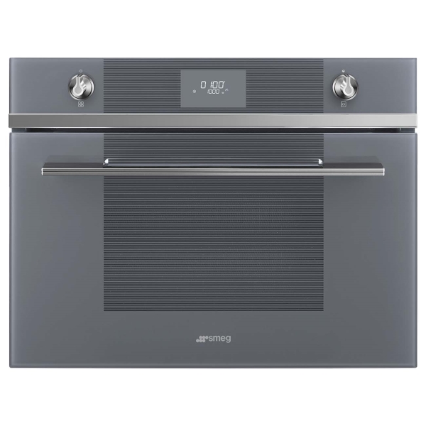 фото Встраиваемая микроволновая печь smeg sf4101ms1