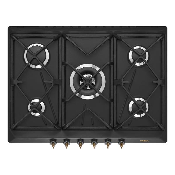 Изображение товара Встраиваемая газовая панель независимая Премиум Smeg SRV876AOGH