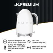 Изображение товара Электрочайник Smeg KLF04WHEU белый