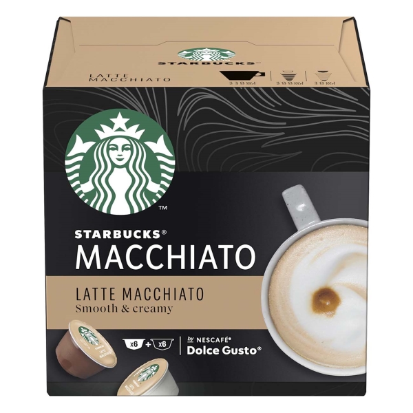 Starbucks Latte Macchiato для Nescafe Dolce Gusto,12шт