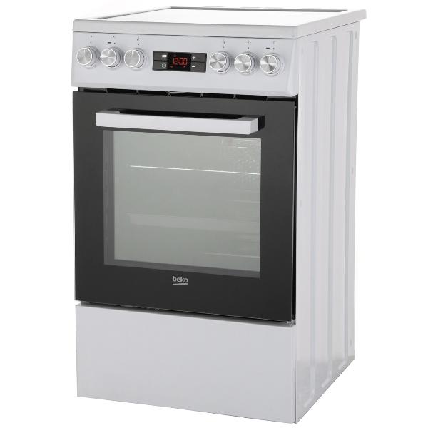 Электрическая плита (50-55 см) Beko FSM57300GW