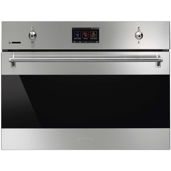 фото Компактный духовой шкаф smeg sf4303wmcx