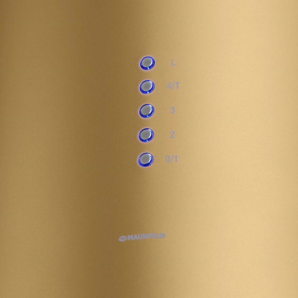 Изображение товара Островная вытяжка Maunfeld LEE WALL (C) 39 Gold