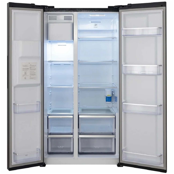 Изображение товара Холодильник (Side-by-Side) Hiberg RFS-650DX NFB inverter черный матовый