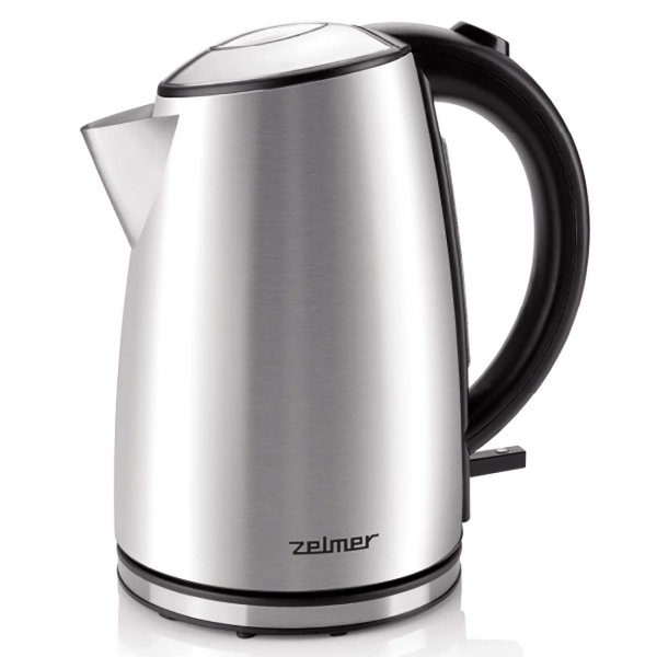 Изображение товара Электрочайник Zelmer ZCK1274 серебристый/черный
