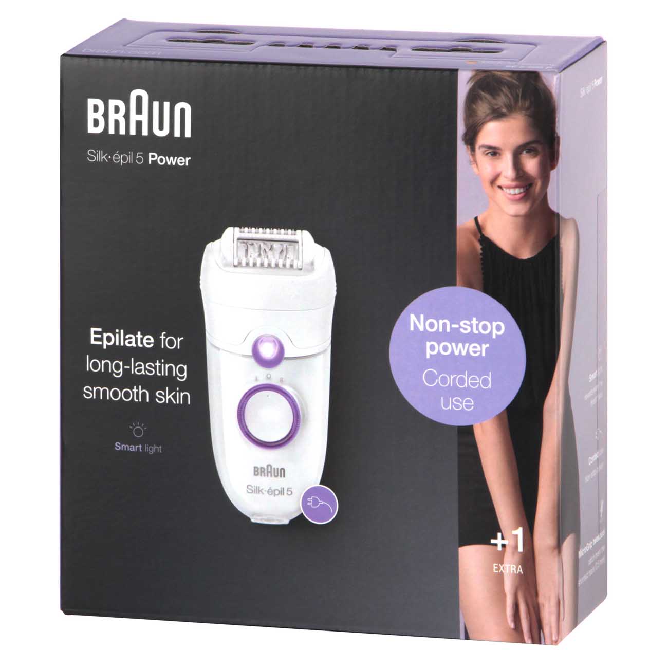 Купить Эпилятор Braun Silk-epil 5 SE 5-505 Power в каталоге интернет  магазина М.Видео по выгодной цене с доставкой, отзывы, фо