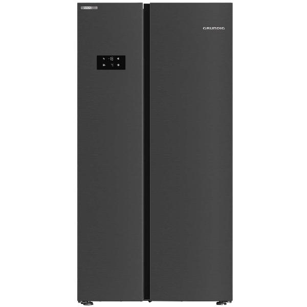 Изображение товара Холодильник (Side-by-Side) Grundig GSN30110FXBR серый