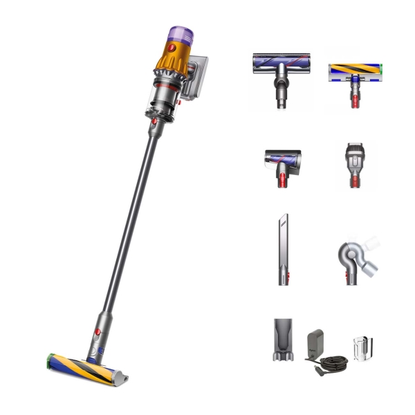 Изображение товара Пылесос ручной (handstick) Dyson V12 Detect Slim Absolute Yellow/Nickel (SV30)