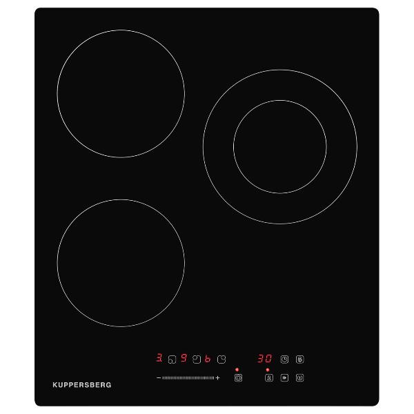 Изображение товара Встраиваемая электрическая панель Kuppersberg ECS 403 черная