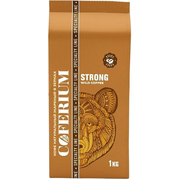 Изображение товара Кофе в зернах COFERIUM Strong Wild Coffee 1 kg