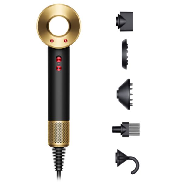 Фен Dyson HD07 Supersonic Black Gold