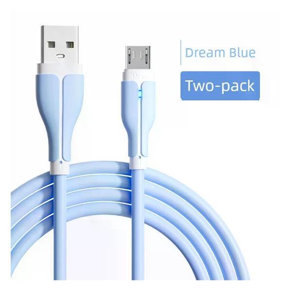 Изображение товара Кабель UNIMALL для смартфона Micro USB 2м с быстрой зарядкой 4А Изображение товара Кабель UNIMALL для смартфона Micro USB 2м с быстрой зарядкой 4А