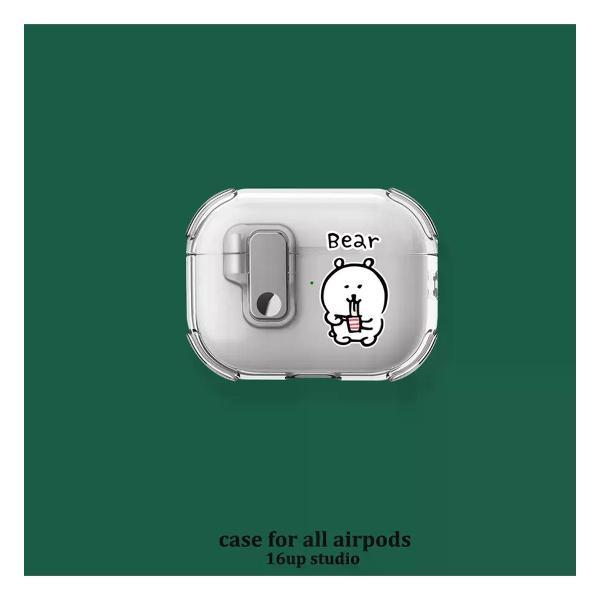 Изображение товара Чехол для наушников UNIMALL Cartoon Bear для AirPods Pro 2-го поколения Изображение товара Чехол для наушников UNIMALL Cartoon Bear для AirPods Pro 2-го поколения