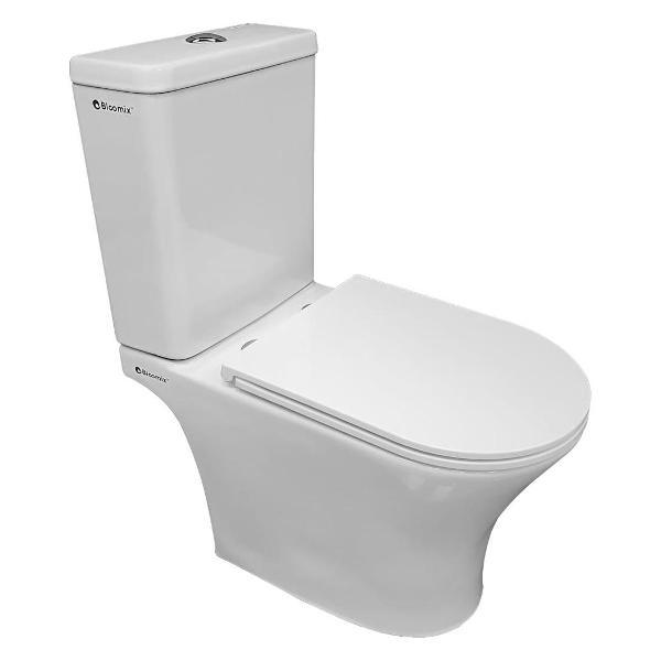 Изображение товара Унитаз Bloomix S-Line 5010 безободковый Изображение товара Унитаз Bloomix S-Line 5010 безободковый