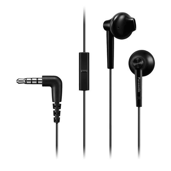 Изображение товара Наушники Panasonic RP-TCM55GC-K проводные с микрофоном Изображение товара Наушники Panasonic RP-TCM55GC-K проводные с микрофоном